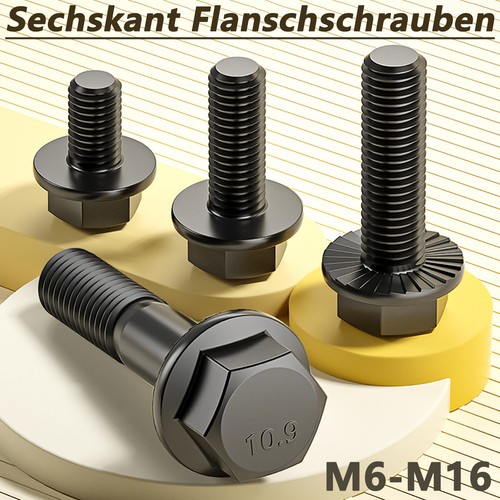 Sechskantschrauben mit flansch - sechskantschrauben,