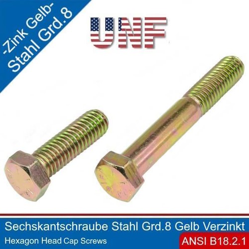 Sechskantschraube 20 unf - sechskantschraube, 7/16-20
