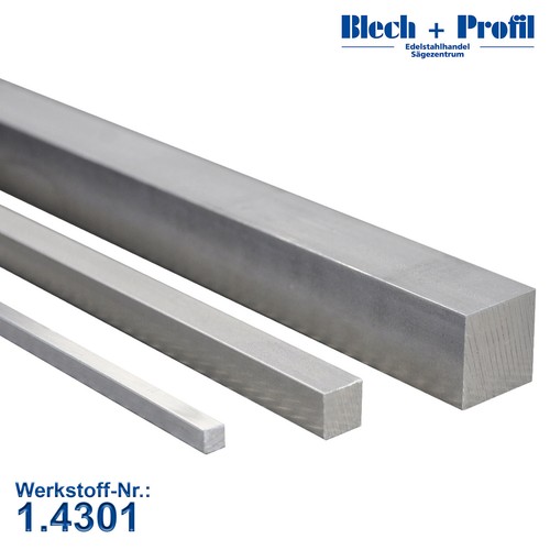 Edelstahl vierkantstahl 4x4mm - edelstahl,