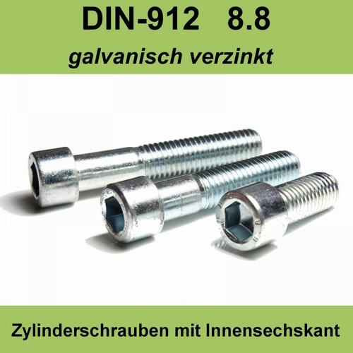 Din 912 innensechskant - 912,